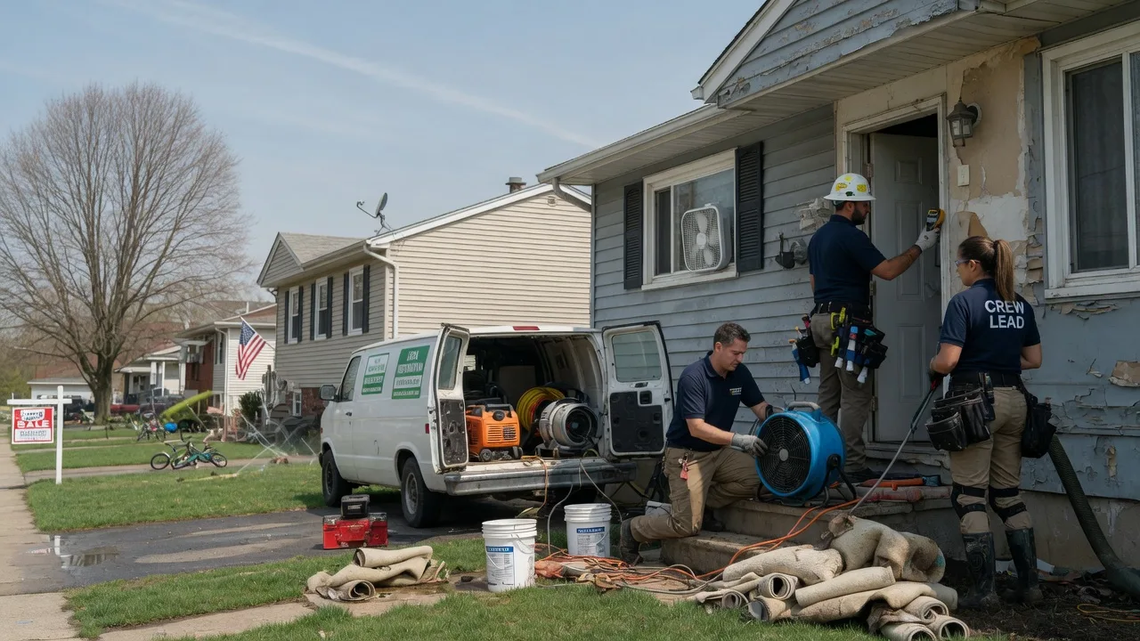 Flood Cleanup in Glenwood City, WI near me